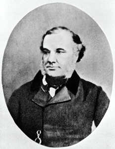 Black and white portrait of Thomas Addison